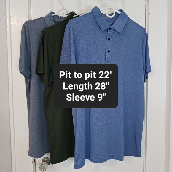 3 Teialeo Lightweight Polo Shirts SZ Small EUC - Picture 4 of 4